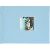 Goldbuch Álbum de tornillos Bella Vista azul cielo 39x31 cm 40 páginas negras