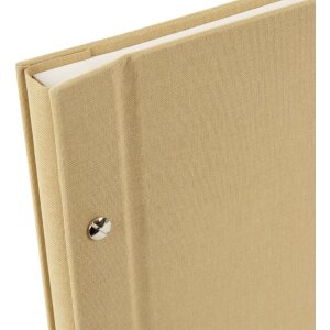 Goldbuch Álbum de tornillos Bella Vista beige 39x31 cm 40 páginas blancas