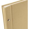 Goldbuch Álbum de tornillos Bella Vista beige 39x31 cm 40 páginas blancas