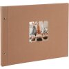 Goldbuch Álbum de rosca Bella Vista avellana 39x31 cm 40 páginas blancas