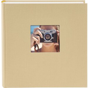 Goldbuch Álbum de Fotos Jumbo Bella Vista Beige 30x31 cm 100 páginas blancas