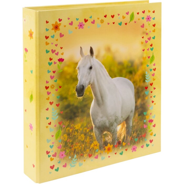 Goldbuch carpeta Chiara DIN A4 motivo caballo 5 cm lomo
