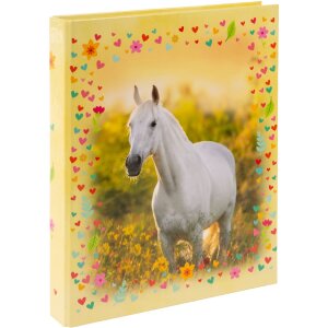 Goldbuch Carpeta de anillas Chiara DIN A4 motivo caballo...