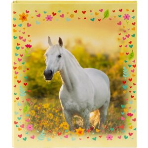 Goldbuch Carpeta de anillas Chiara DIN A4 motivo caballo...