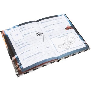 Libro de Oro de los Amigos Campeón de Carreras 15x21 cm 88 páginas ilustradas