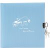 Goldbuch Agenda cheeky & free azul claro con candado 16,5x16,5 cm 96 páginas blancas