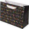 Bolsa de Regalo Libro de Oro Pequeño y Valiente Negro 18x10x25 cm