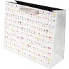 Bolsa de Regalo Libro de Oro Pequeño y Valiente Blanco 27x13x33 cm