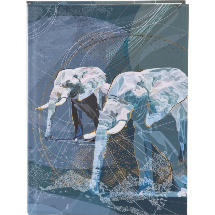 Goldbuch Cuaderno Elefantes 15x22 cm 200 páginas blancas