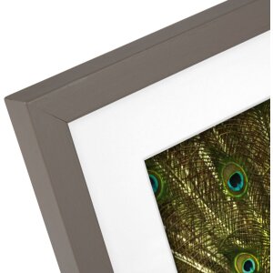 Goldbuch Marco de madera Pino 20x30 cm taupe con Passepartout 15x20 cm