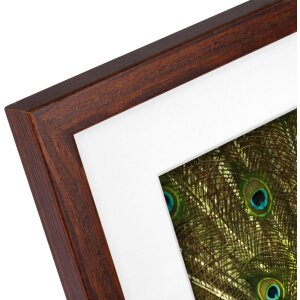 Goldbuch Marco de madera Pino 20x25 cm caoba con passepartout 13x18 cm