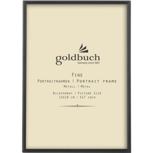 Portarretrato de metal Goldbuch Fine 13x18 cm antracita