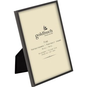 Portarretrato de metal Goldbuch Fine 13x18 cm antracita