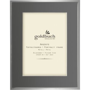 Marco de metal Goldbuch Argento 13x18 cm con...