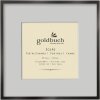 Goldbuch Marco de Foto de Metal Scuro Negro con Passepartout 10x10 cm