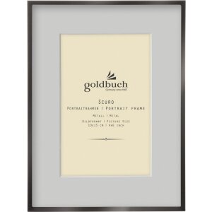 Goldbuch Marco de Foto de Metal Scuro Negro con...