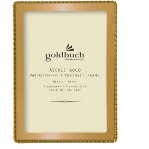 Goldbuch Marco de fotos de metal Ascoli oro 13x18 cm