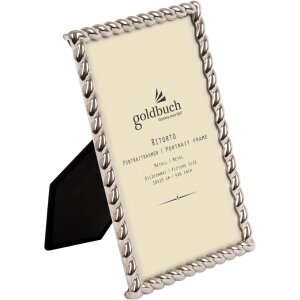 Goldbuch Marco de metal Ritorto 10x15 cm plata