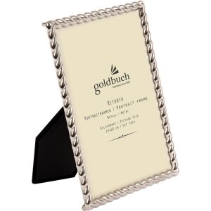 Goldbuch Marco de metal Ritorto 13x18 cm plata