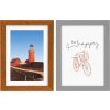 Marco de fotos Goldbuch Sylt de 10x15 cm a 20x30 cm gris y marrón