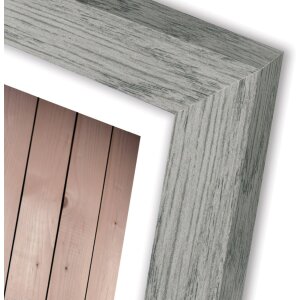 ZEP Marco de madera Nelson 20x25 cm gris