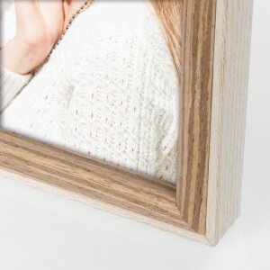 ZEP Marco de madera Kriss marrón 30x40 cm