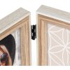 ZEP Marco de fotos de madera Kriss Marco doble 2 fotos 10x15 cm