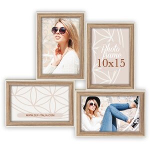ZEP Marco de madera Kriss 4 fotos 10x15 cm (34x31 cm)