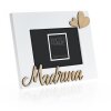 ZEP Marco de madera Madrina blanco 10x15 cm