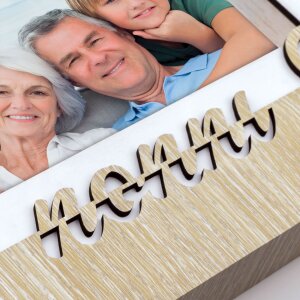 ZEP Marco de madera Blanca IT 10x15 cm Abuelos