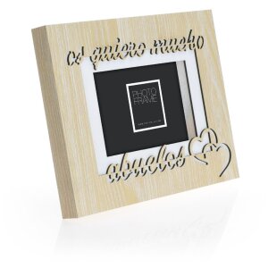 ZEP Marco de madera Blanca ES 10x15 cm Abuelos