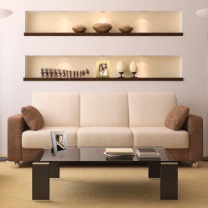ZEP Marco de madera Glam oro 20x30 cm