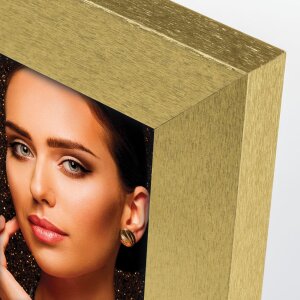 ZEP Marco de madera Glam oro 20x30 cm