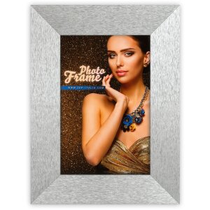 ZEP Marco de madera Glam plata 13x18 cm