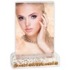 ZEP Marco de fotos con purpurina Wynn Glitter oro 10x15 cm