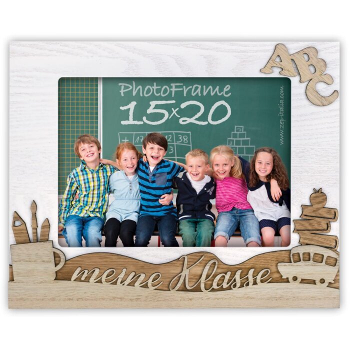 ZEP Marco de fotos de madera Foscari DE 15x20 cm Marco de fotos de clase