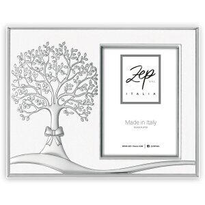 ZEP Marco de metal para bebé Numana 10x15 cm plata brillante