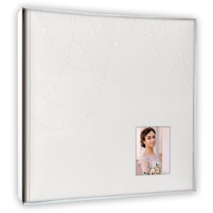 ZEP Álbum de boda XL Ingrid 32x32 cm 100 páginas blancas