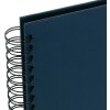 ZEP Álbum de espiral Azul brumoso 21x16 cm 50 páginas negras