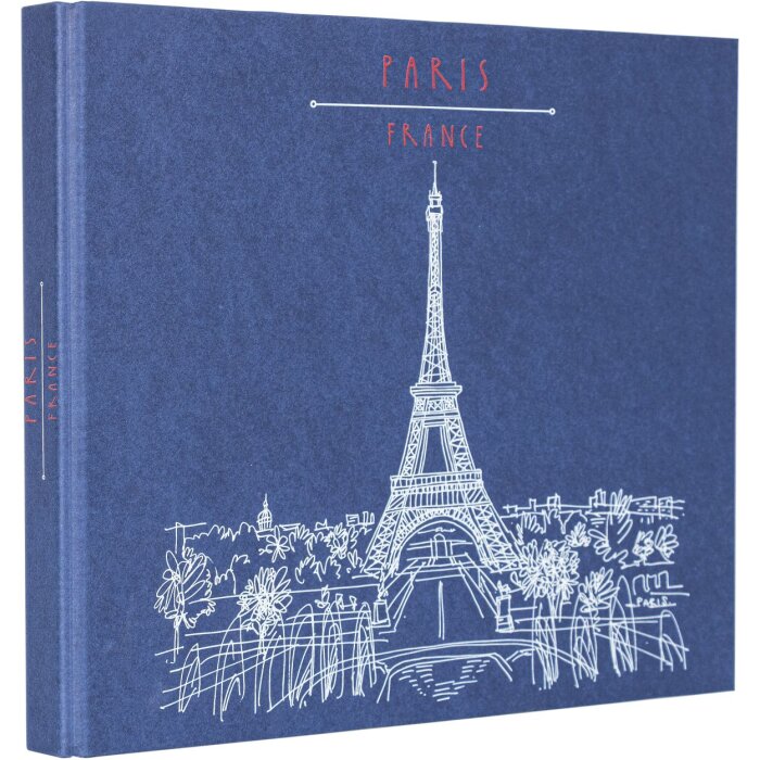 Panodia Álbum espiral Excapade París 27,5x23,2 cm 60 páginas blancas