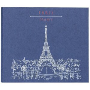 Panodia Álbum espiral Excapade París 27,5x23,2 cm 60 páginas blancas