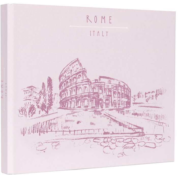 Panodia Álbum espiral Excapade Roma 27,5x23,2 cm 60 páginas blancas
