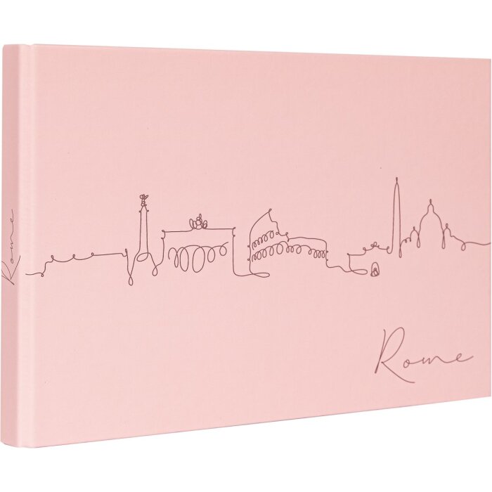 Álbum de fotos Panodia Roma 33,8x23,2 cm 60 páginas negras