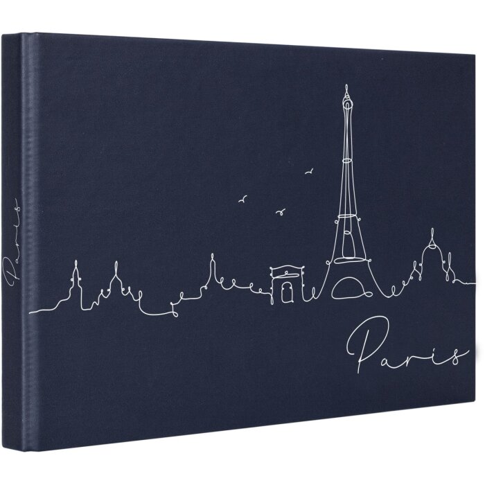 Álbum de fotos Panodia París 33,8x23,2 cm 60 páginas negras