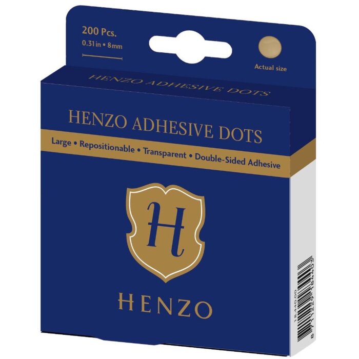 Henzo puntos adhesivos 8mm removibles 300 piezas