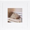 Henzo Marco de madera Driftwood 50x50 cm blanco