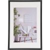 Henzo Marco moderno negro 40x60 cm con passepartout 30x45 cm