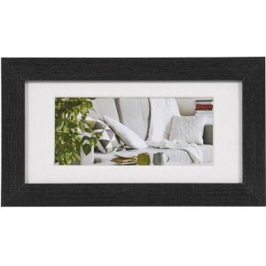 Henzo Marco Moderno 10x20 cm negro con paspartú...