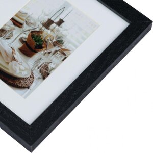Henzo Galería de fotos Modern 23x35 cm negro 2 fotos 13x18 cm