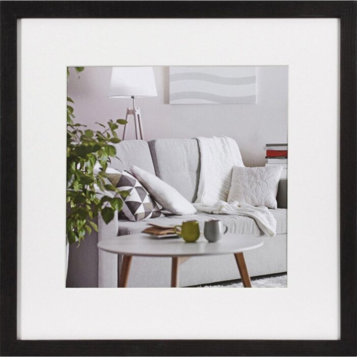 Henzo Marco Moderno 70x70 cm marrón oscuro